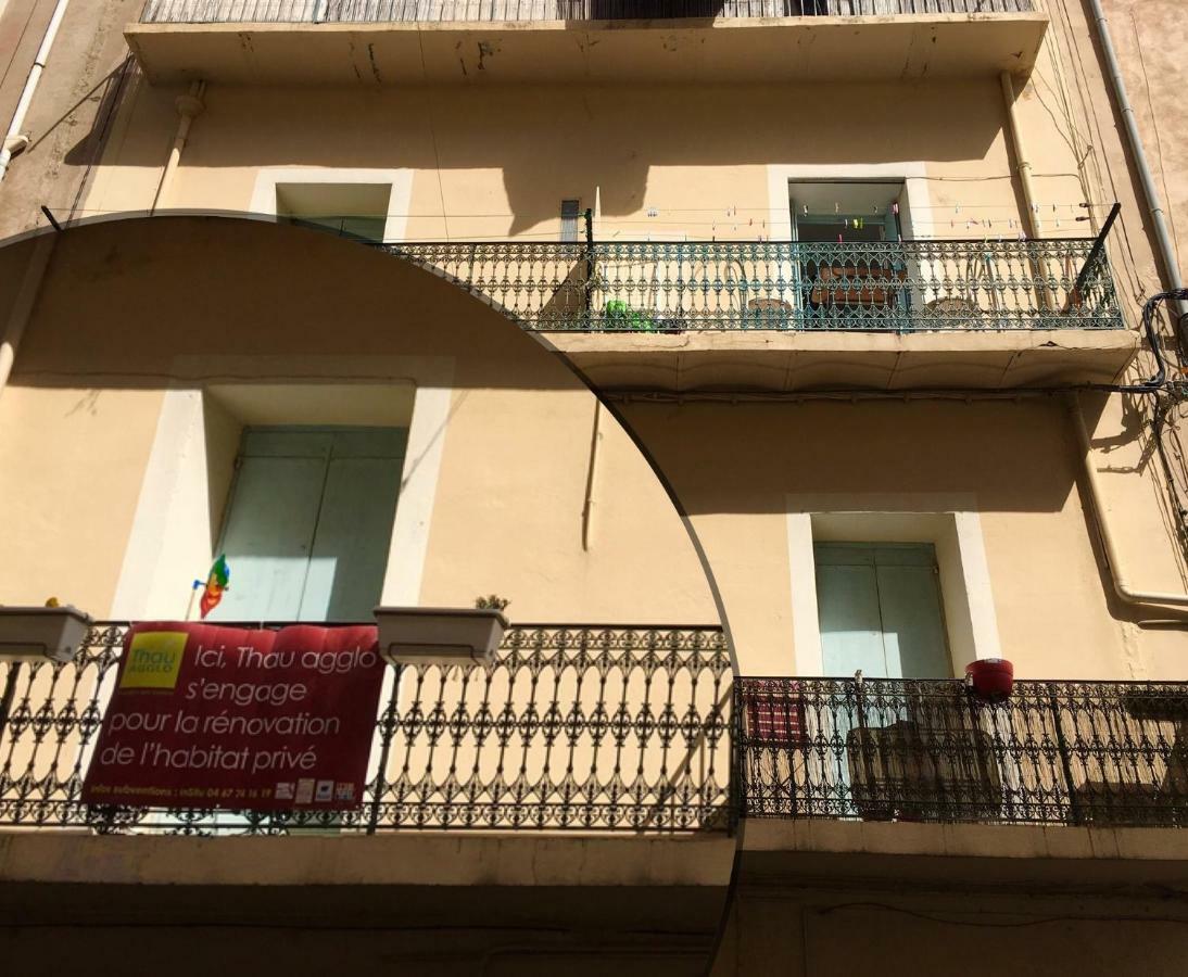 Appart Central A Sete Avec Balcon Exterior foto